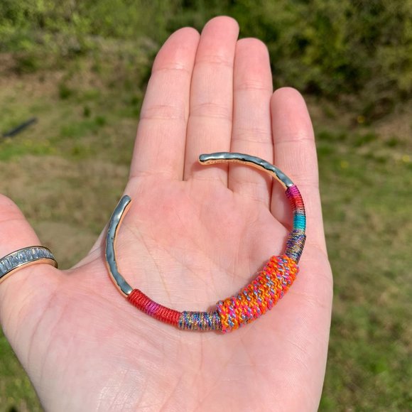 KENDRA SCOTT • Masie Gold Cuff Bracelet #2 - Picture 3 of 7